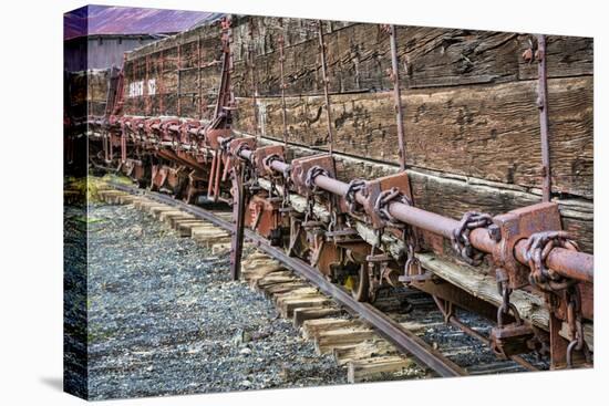 Train Details II-Kathy Mahan-Stretched Canvas