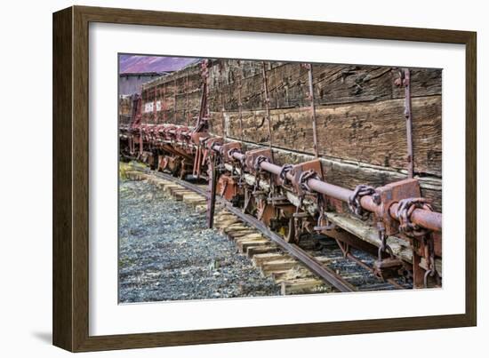 Train Details II-Kathy Mahan-Framed Art Print