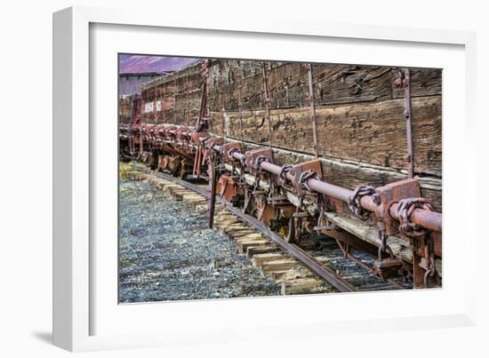 Train Details II-Kathy Mahan-Framed Art Print