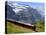 Train for Jungfraujoch, Kleine Scheidegg, Bernese Oberland, Swiss Alps, Switzerland, Europe-Richardson Peter-Stretched Canvas