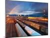 Train Freight Transportation Platform-TTstudio-Mounted Photographic Print