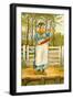 Train gatekeeper in northern France-Thomas Crane-Framed Giclee Print