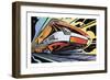 Train-High Speed-David Chestnutt-Framed Giclee Print