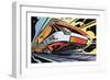 Train-High Speed-David Chestnutt-Framed Giclee Print