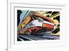 Train-High Speed-David Chestnutt-Framed Giclee Print