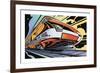 Train-High Speed-David Chestnutt-Framed Giclee Print