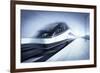 Train in Motion, Monochromatic-rihardzz-Framed Photographic Print