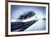 Train in Motion, Monochromatic-rihardzz-Framed Photographic Print