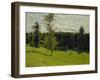 Train in the Countryside, 1870-71-Claude Monet-Framed Giclee Print