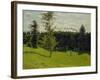 Train in the Countryside, 1870-71-Claude Monet-Framed Giclee Print