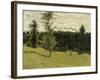 Train in the Countryside, C. 1870-Claude Monet-Framed Giclee Print