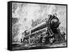 Train in the Night 2-Otto Kuhler-Framed Stretched Canvas