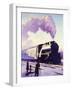 Train in Winter-A. Sheldon Pennoyer-Framed Giclee Print