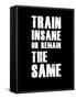 Train Insane-null-Framed Stretched Canvas