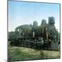 Train of the Trans-Andean Railway Near Uspallata, Chile, around 1900-Leon, Levy et Fils-Mounted Photographic Print