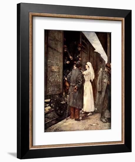 Train of the Wounded, 1915-Henri Gervex-Framed Giclee Print