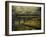 Train on Bridge-Florian Raymann-Framed Premium Photographic Print