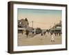 Train on King William Street, Adelaide, South Australia, 1900s-null-Framed Photographic Print