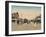 Train on King William Street, Adelaide, South Australia, 1900s-null-Framed Photographic Print