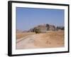 Train on Railway in the Desert, Shoubek, Jordan, Middle East-Alison Wright-Framed Photographic Print