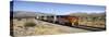 Train on Santa Fe Railroad Track, Arizona, USA-null-Stretched Canvas