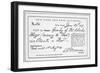 Train Pass on the New York and Erie Railroad, 29th June 1859-null-Framed Giclee Print