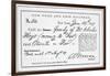 Train Pass on the New York and Erie Railroad, 29th June 1859-null-Framed Giclee Print