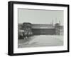 Train Passing over the Chelsea Road, London, 1936-null-Framed Premium Photographic Print