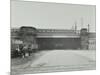 Train Passing over the Chelsea Road, London, 1936-null-Mounted Photographic Print