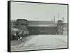 Train Passing over the Chelsea Road, London, 1936-null-Framed Stretched Canvas