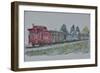 Train, Pennsylvania, 2006 (Watercolor)-Anthony Butera-Framed Giclee Print
