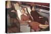 Train Recliner Seats-null-Stretched Canvas