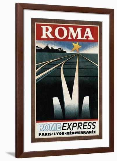 Train Roma-Collection Caprice-Framed Giclee Print