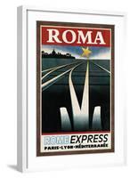 Train Roma-Collection Caprice-Framed Art Print