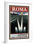 Train Roma-Collection Caprice-Framed Art Print