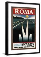 Train Roma-Collection Caprice-Framed Art Print