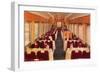 Train's Dining Car-null-Framed Art Print