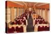 Train's Dining Car-null-Stretched Canvas