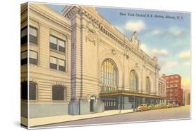 Train Station, Albany, New York-null-Stretched Canvas