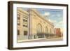 Train Station, Albany, New York-null-Framed Art Print