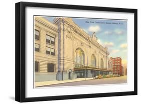 Train Station, Albany, New York-null-Framed Art Print
