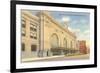Train Station, Albany, New York-null-Framed Premium Giclee Print
