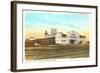 Train Station at Astoria-null-Framed Art Print