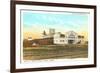 Train Station at Astoria-null-Framed Art Print