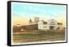 Train Station at Astoria-null-Framed Stretched Canvas