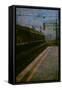 Train Station by Andre Burian-André Burian-Framed Stretched Canvas