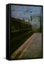 Train Station by Andre Burian-André Burian-Framed Stretched Canvas