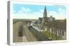 Train Station, Cheyenne, Wyoming-null-Stretched Canvas