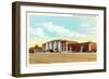 Train Station, Grand Island, Nebraska-null-Framed Art Print