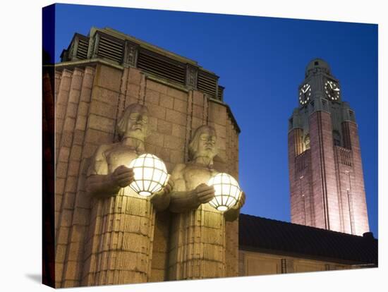 Train Station, Helsinki, Finland-Doug Pearson-Stretched Canvas